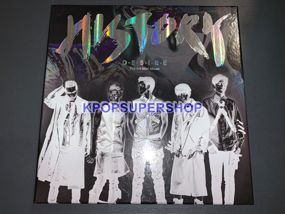 History The 3rd Mini Album Desire CD Great Condition K-POP KPOP