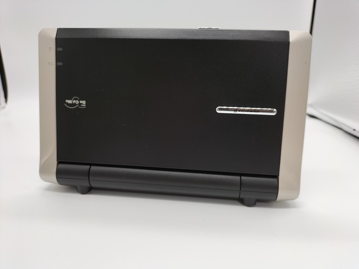 NTT DoCoMo Sigmarion III Windows CE 5 inch LCD Vintage Operation