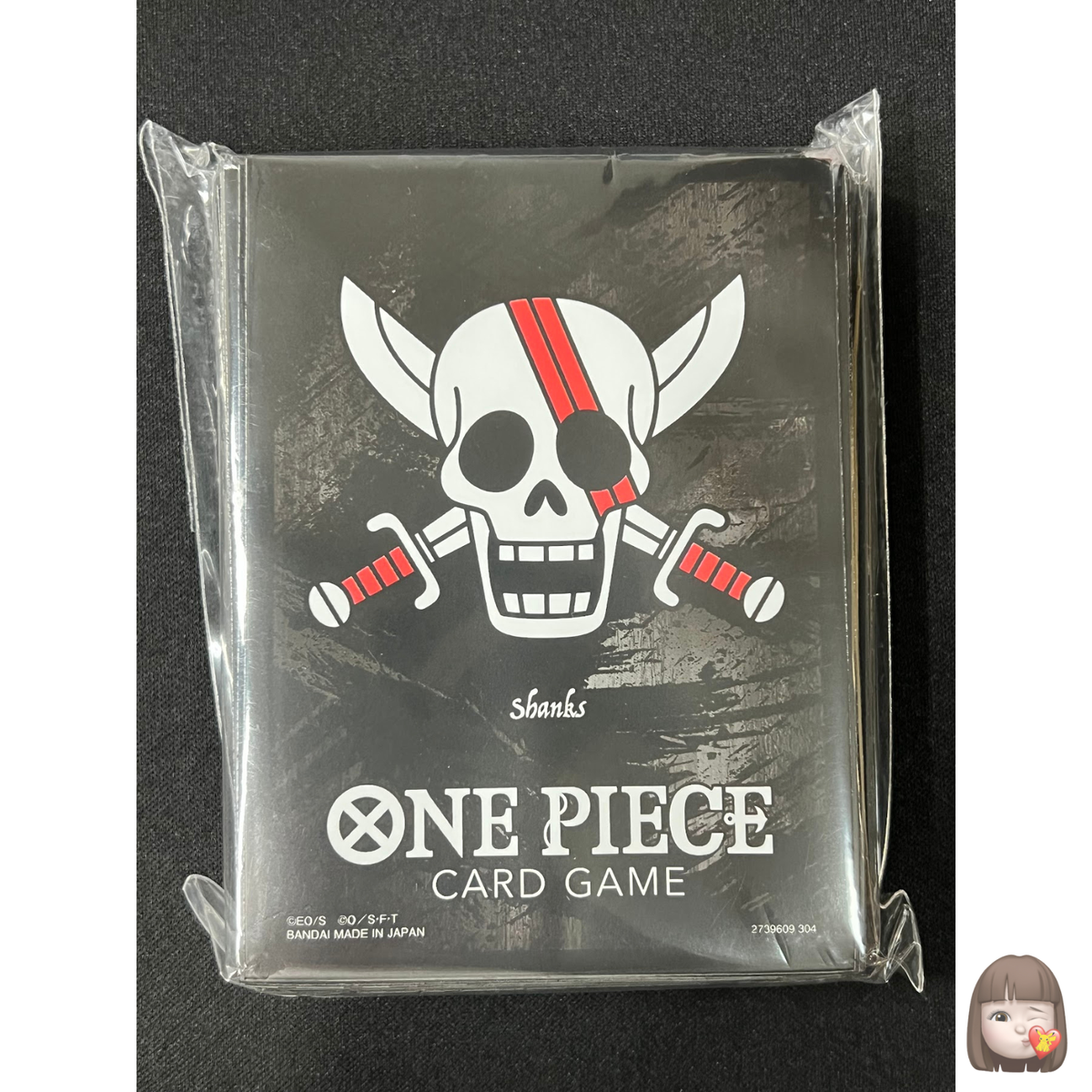 Shanks 70 Sleeves Japanese One Piece Card Game Official Limited