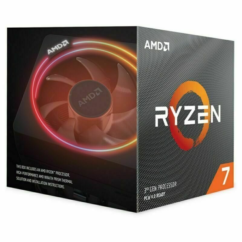 AMD Ryzen 7 3700X Desktop Processors 3.6GHz 8 Cores CPU Max 4.4GHz