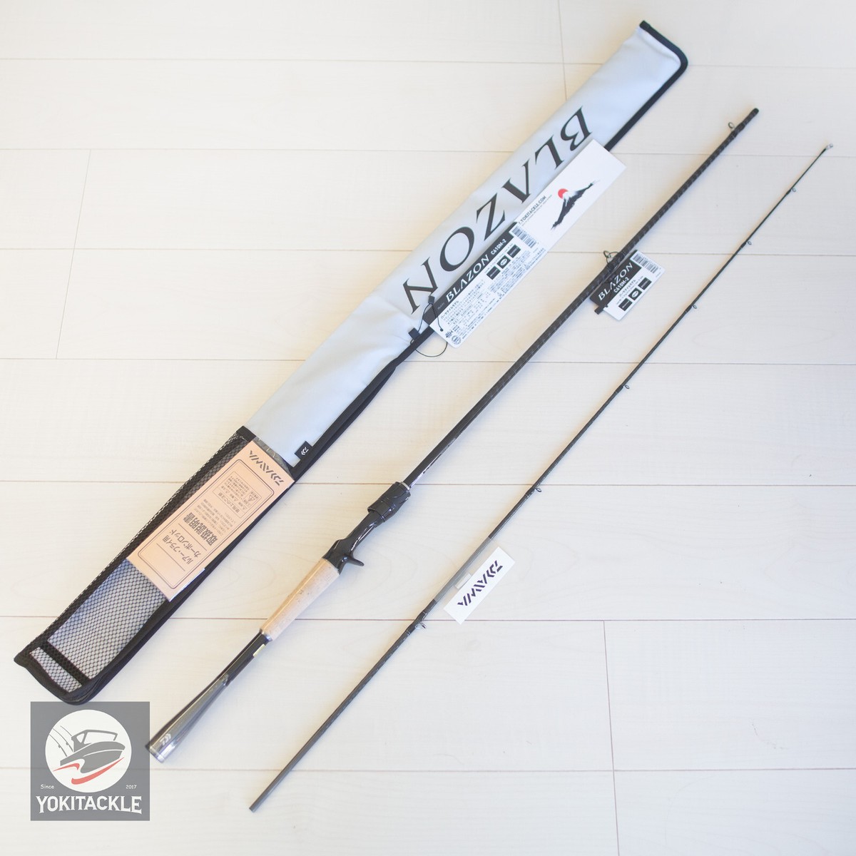 Daiwa BLAZON C610M-2 Baitcasting Rod for Bass Shipping From JAPAN