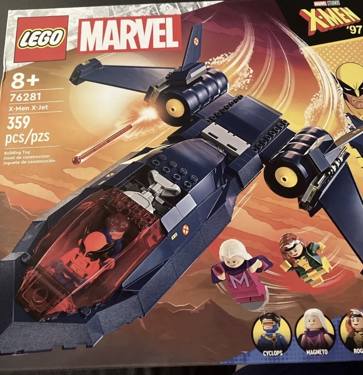 Lego Marvel 76281 X-men X-Jet In Hand Rogue Cyclops Wolverine | eBay