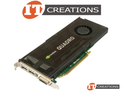 HP NVIDIA QUADRO K4000 GPU 3GB 768 CORES GRAPHICS PROCESSING UNIT