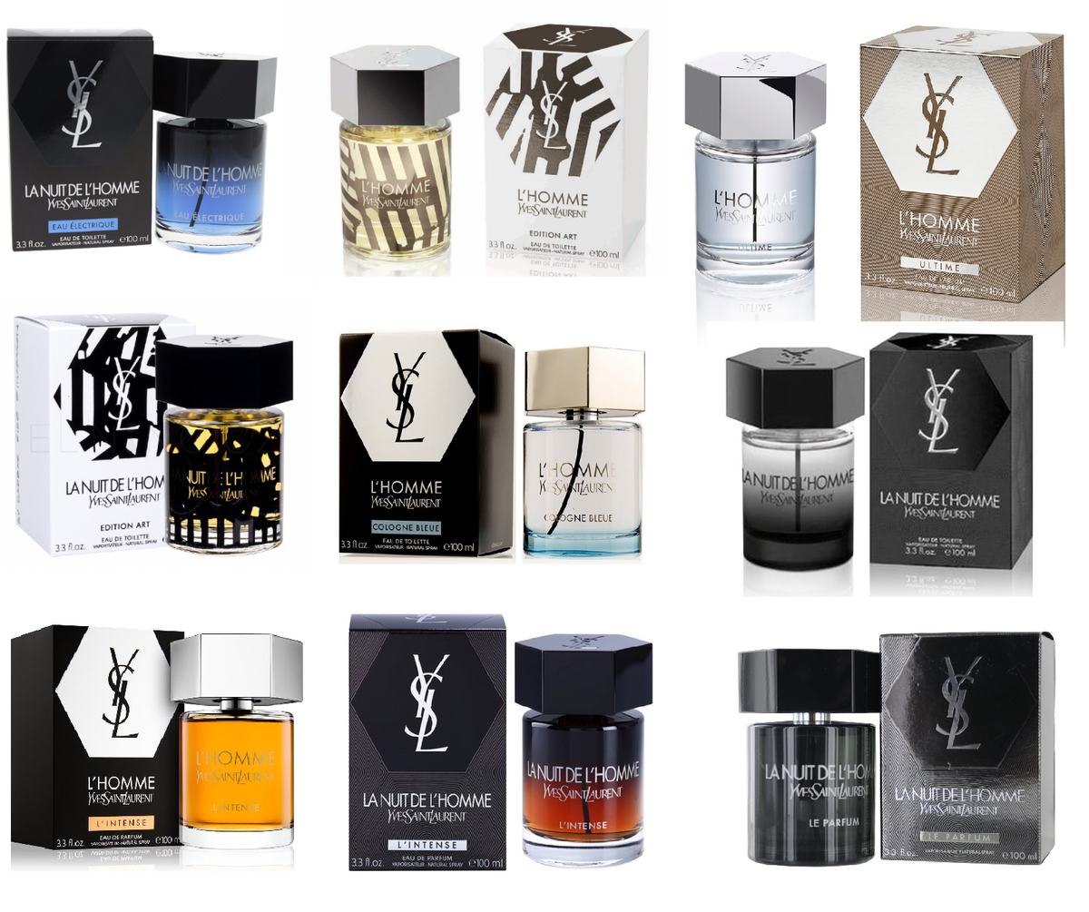 Yves Saint Laurent L'HOMME Men perfumes many products 100ml/3.4oz