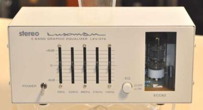 LUXMAN LXV-OT9 Tube Graphic Equalizer 5 bands Confirmed Operation