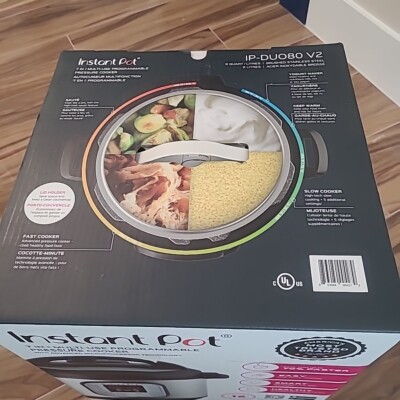 Instant Pot Duo IP-DUO60 V3 6 Quart 7-in-1 Electric Pressure