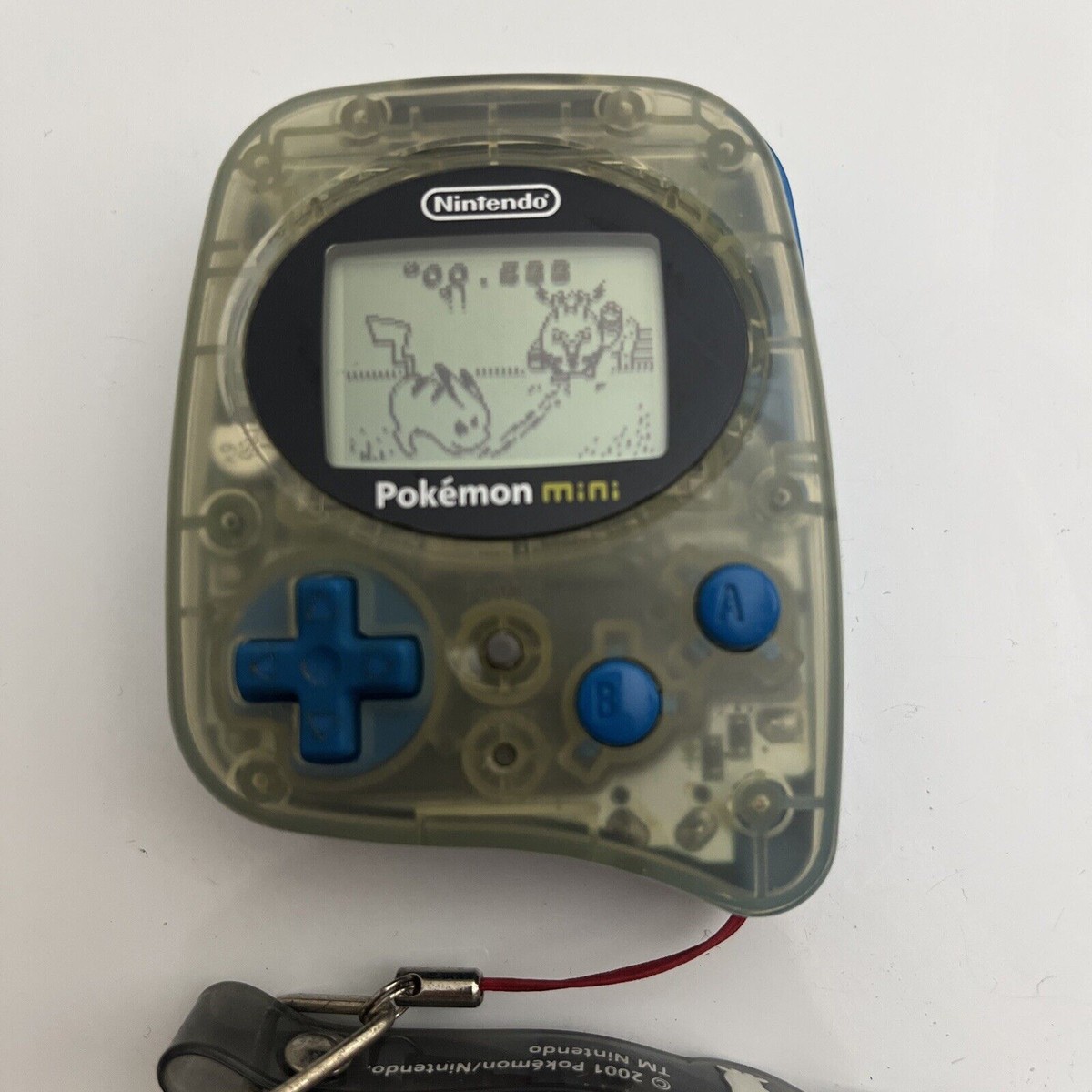 Nintendo Pokemon Mini Wooper Blue Portable Electronic Game with