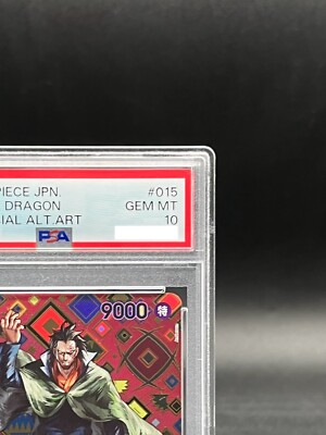 PSA 10 Dragon SP OP07-015 Emperors in the New World OP09 ONE PIECE