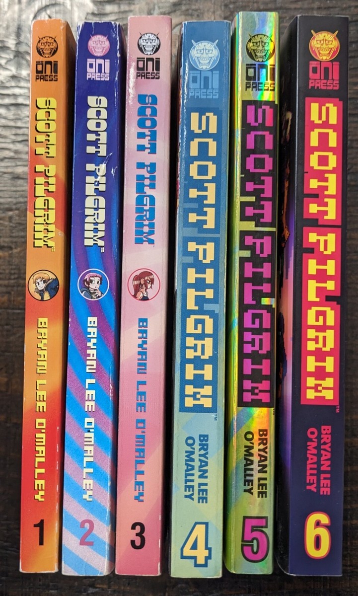 Scott Pilgrim Complete Series Books 1-6 First Editions, First