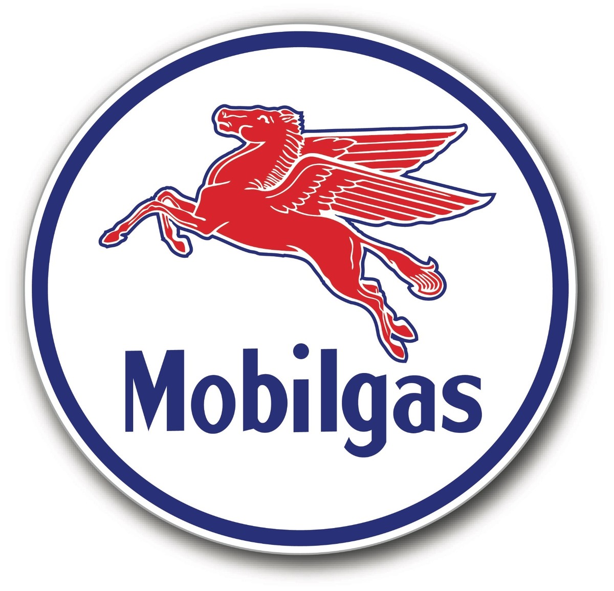 GAS GAS Decals Pegasus Sign / Mobil Sign Pegasus Mobil Sign Mobil