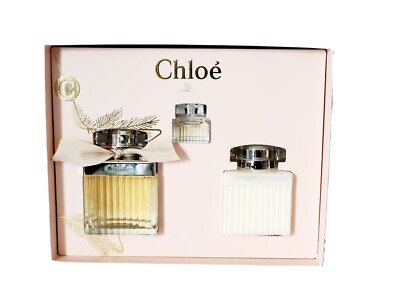 CHLOE by Chloe 3 PIECE GIFT SET - 2.5 OZ EAU DE PARFUM SPRAY NEW