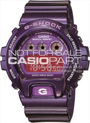 GENUINE CASIO G-SHOCK Watch Band & Bezel Set for PURPLE DW-6900CC