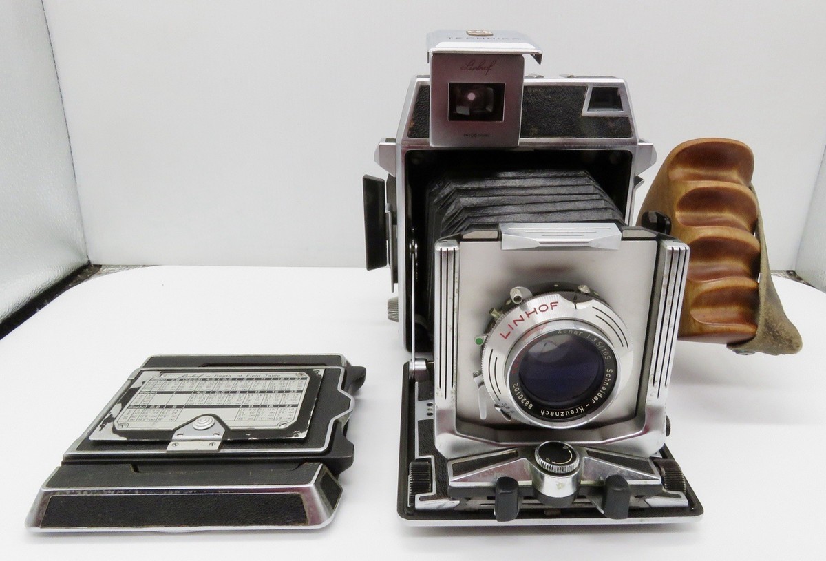 Linhof SUPER TECHNIKA IV 6x9 (2¼ x 3¼) Camera W/ Xenar 3.5/105mm
