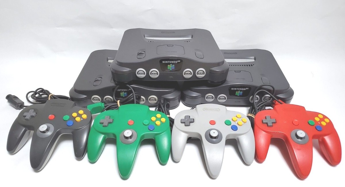 Region Free Nintendo N64 Console NUS-001 Select Expansion Pack
