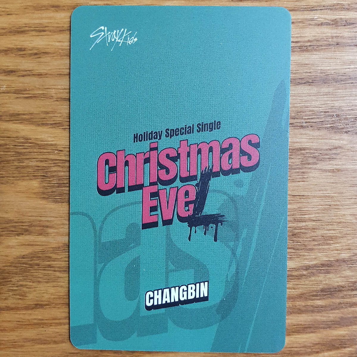 Changbin Official Soundwave Lucky Draw Photocard Stray Kids