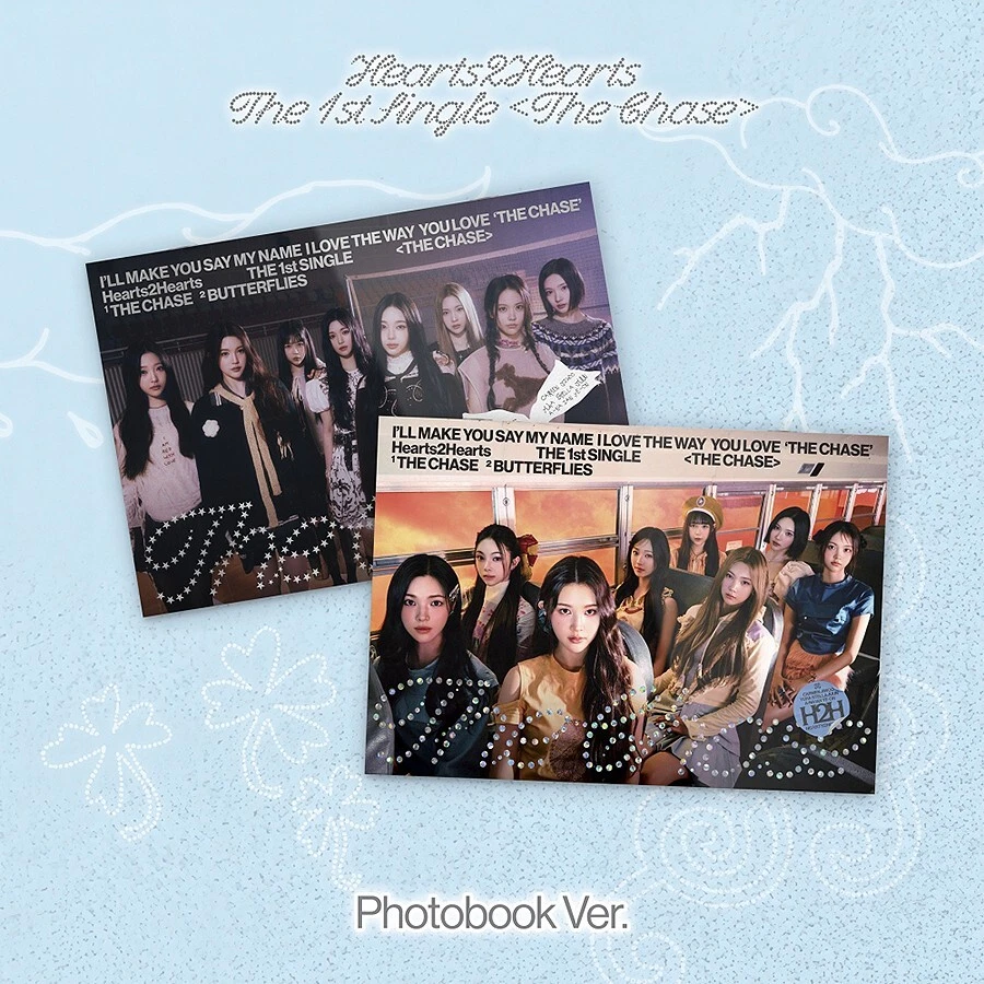 HEARTS2HEARTS [THE CHASE] 1st Single Album PHOTO BOOK Ver/CD+Book+
