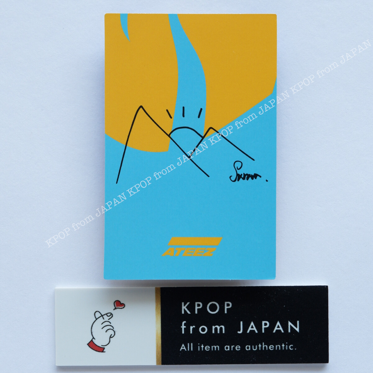 ATEEZ TREASURE EP.3 : One To All / WAVE ver. Official Photocard