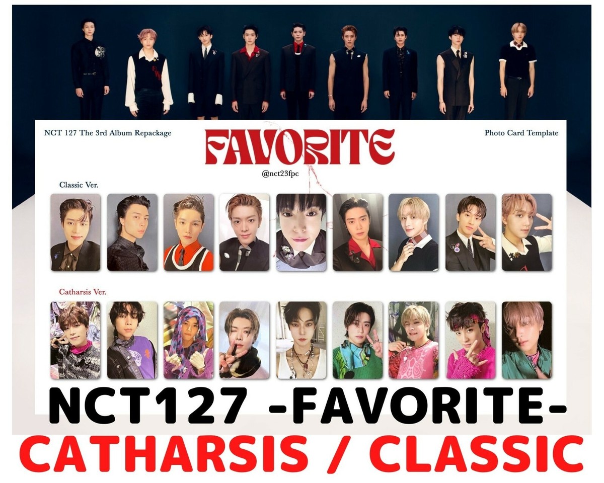 NCT 127 NCT127 - Favorite - official photo card CATHARSIS
