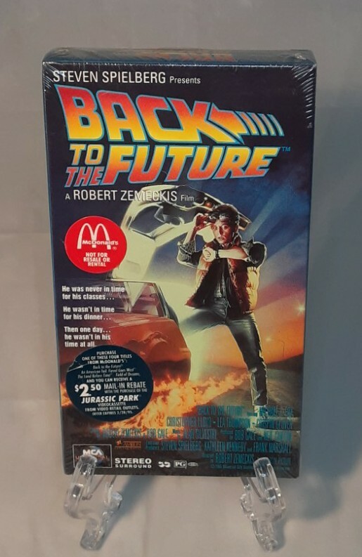 Back to the Future VHS Brand New Factory Sealed W/MCA Universal