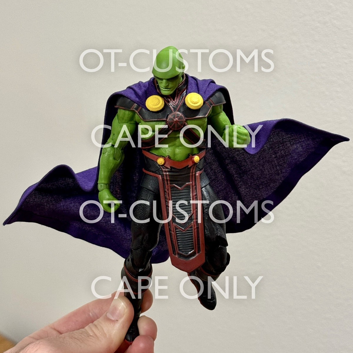 Wired Cape - Martian Manhunter McFarlane Toys DC Multiverse