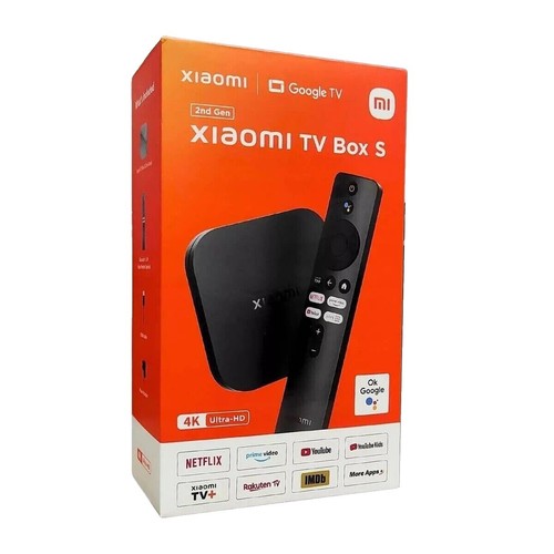 Xiaomi Mi Box 4K Ultra HDR Android TV Box Voice Search Remote