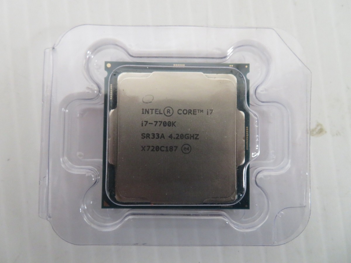 INTEL Core i7-7700K Kaby Lake Quad-Core 4.2 GHz LGA 1151 91W