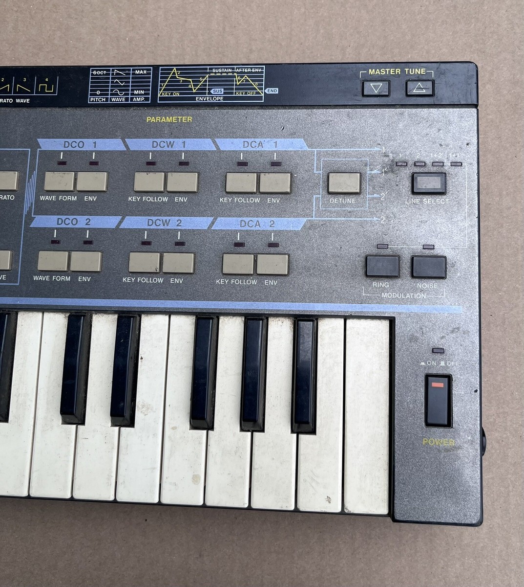 Vintage Casio CZ-101 Digital Keyboard Synth Synthesizer Japan