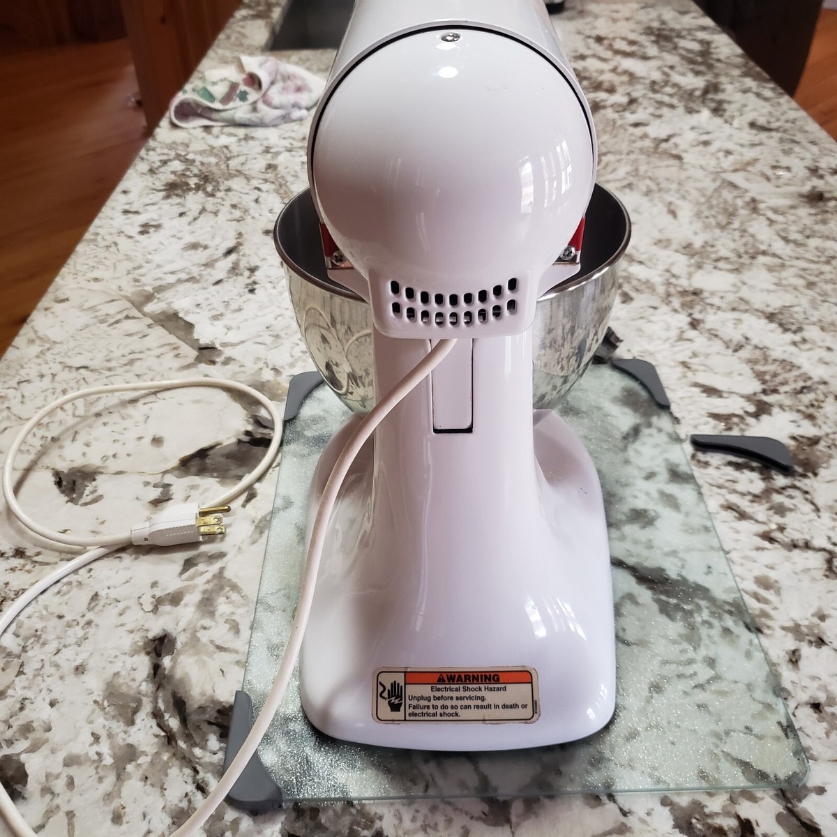 White KitchenAid KSM90 300W Ultra Power Stand Mixer for sale