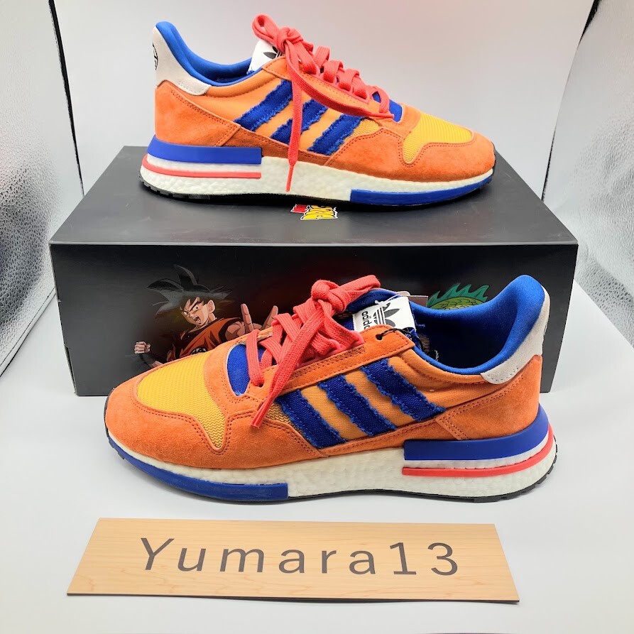 Adidas Dragon Ball Z DBZ Son Goku ZX 500 RM Orange D97046 Men's