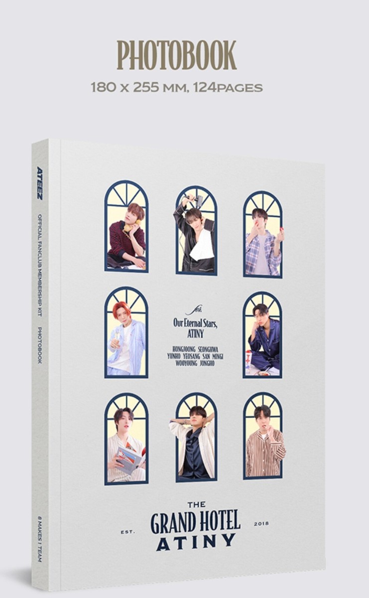 ATEEZ 2025 ATINY 6TH MEMBERSHIP KIT THE GRAND HOTEL ATINY official