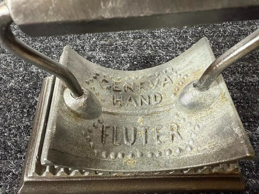 Geneva Hand Fluter, Geneva, IL 1866-1920 | eBay