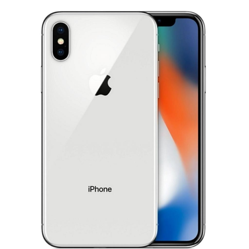 Apple iPhone X A1901 - 256 GB - Silver (GSM Unlocked)(AT&T, T
