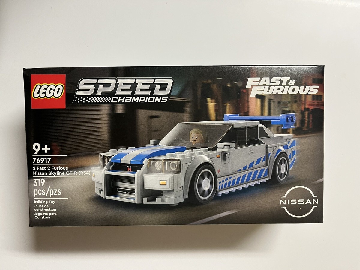 LEGO SPEED CHAMPIONS: Fast & Furious Nissan Skyline GT-R (R34
