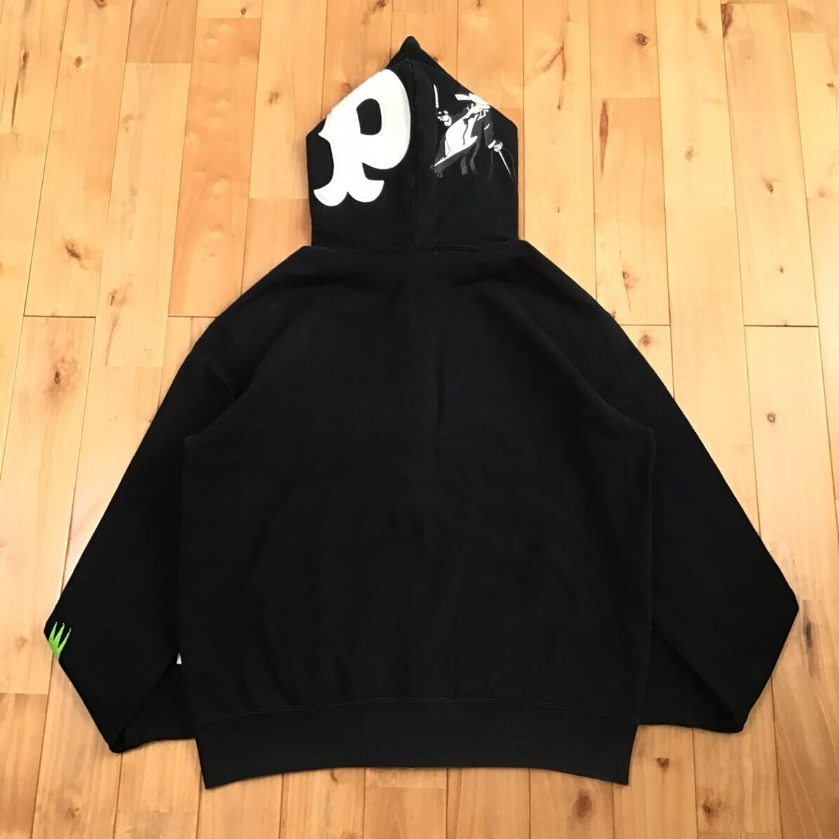 Aoyama Limited BAPE Panda full zip hoodie Black A Bathing Ape Size