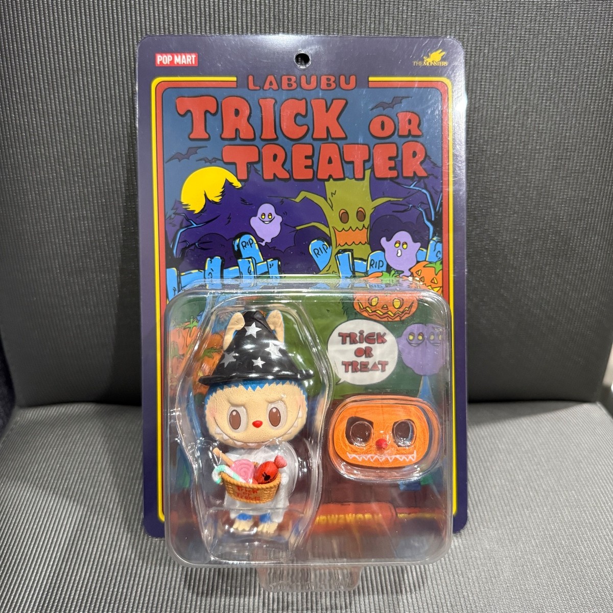 RARE NEW POP MART LABUBU TRICK OR TREATER FIGURE THE MONSTER