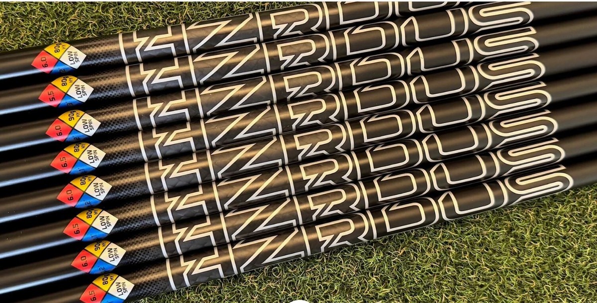 New Project X HZRDUS Gen 5 Black Hybrid Shafts. 80 grams, 90 grams