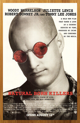 1994 Natural Born Killers Movie Print Ad/Poster Woody Harrelson
