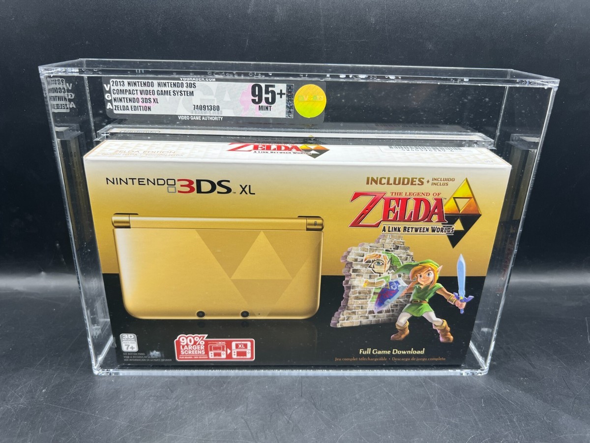 Nintendo 3DS XL Zelda Link Between Worlds Edition VGA 95+ NEW