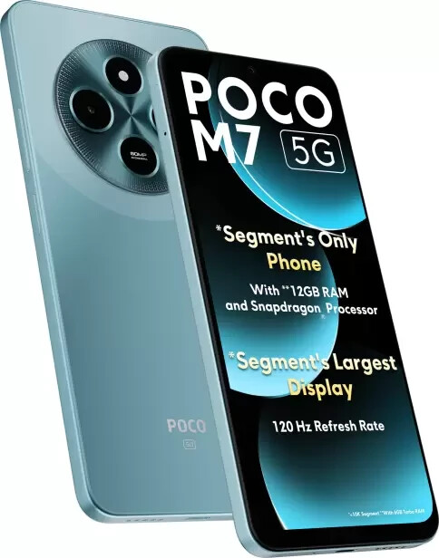 POCO M7 5G (Ocean Blue, 128 GB) (6 GB RAM) | eBay