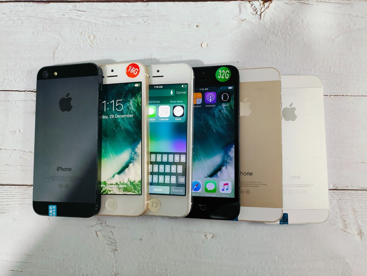 Apple iPhone 5 - 16 GB - Black & Slate (Unlocked) for sale online