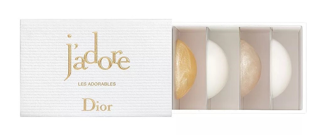 Dior J'adore Les Adorables 4pc Discovery Set: Scrub, Body Milk