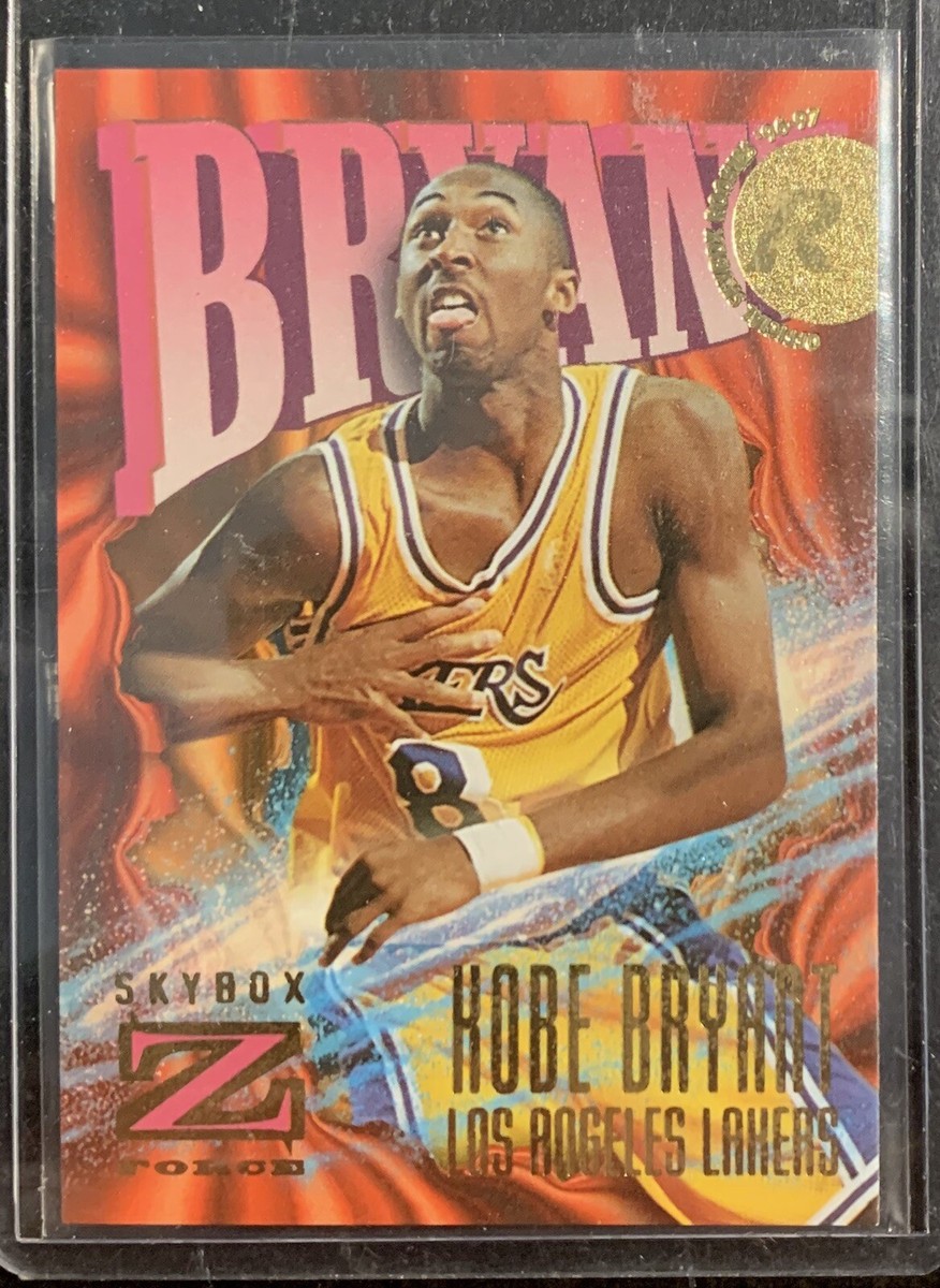 KOBE BRYANT 96-97 Skybox Z Force #142 RC Rookie Card Mint LA