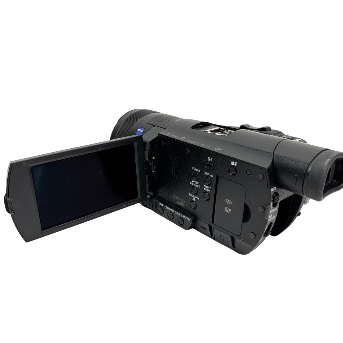 Sony FDR-AX100 4K Camcorder - Black for sale online | eBay