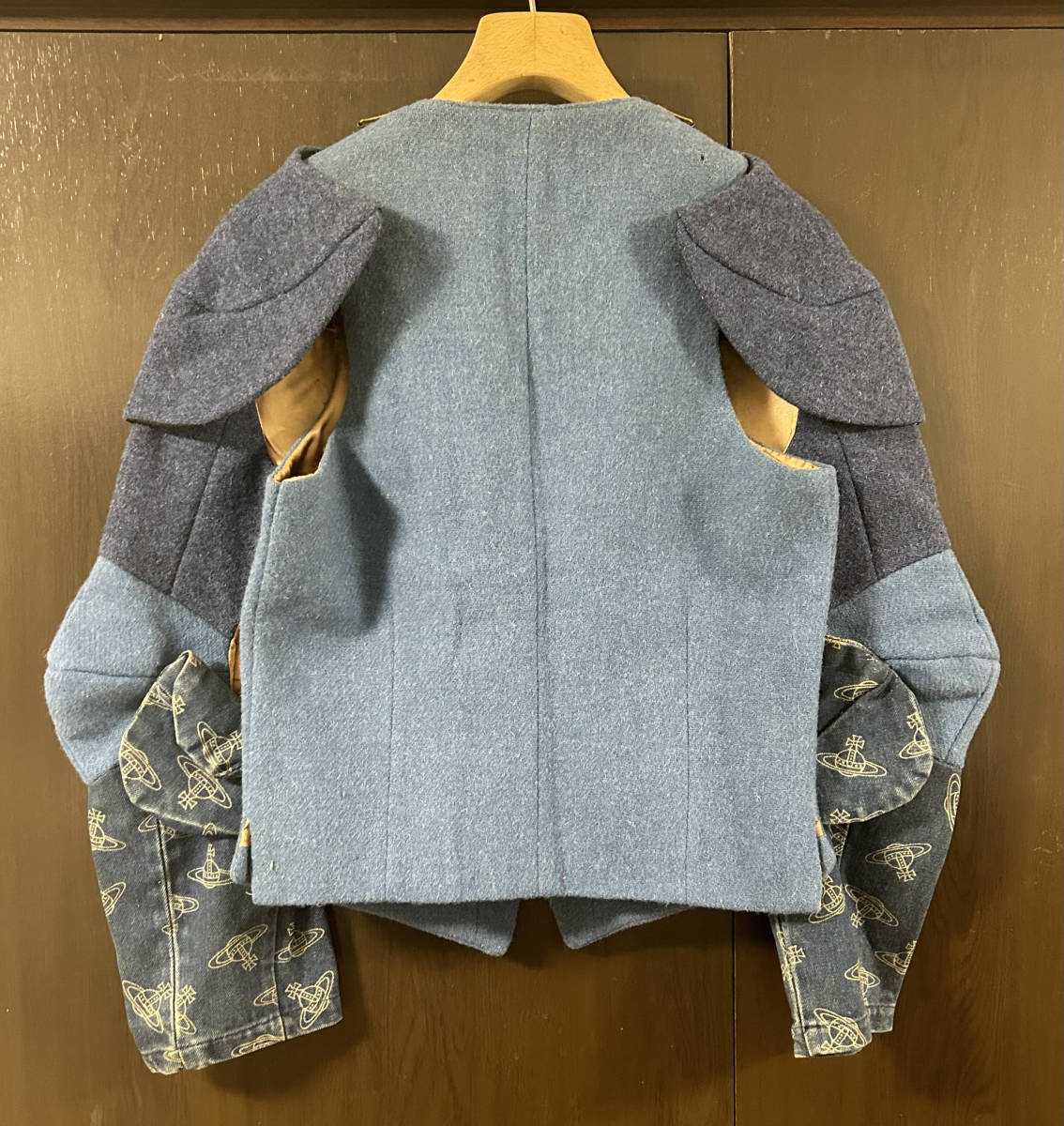 Vintage 1988-1989 AW Vivienne Westwood Armor Jacket Harris Tweed