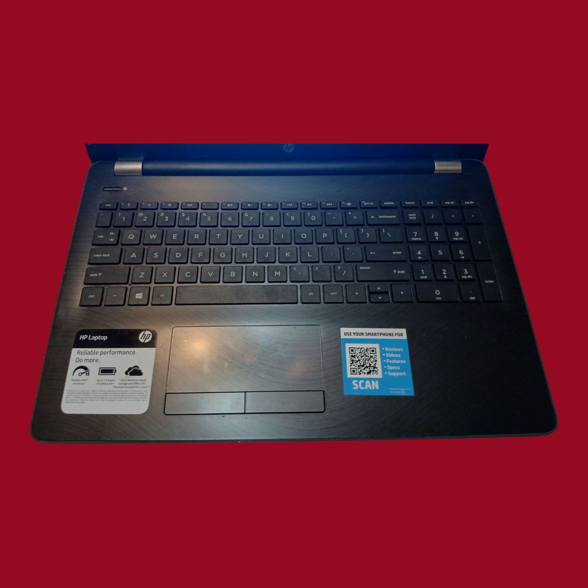 HP LAPTOP 15-bw0xx WIN10 HOME 64BIT AMD A10 2.50GHz 8GB RAM 1 TB