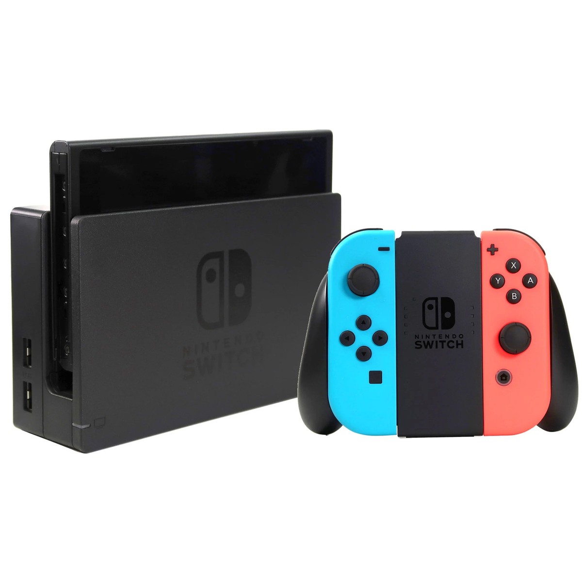 Nintendo HADSKABAH Switch with Neon Blue & Neon Red Joy-Con