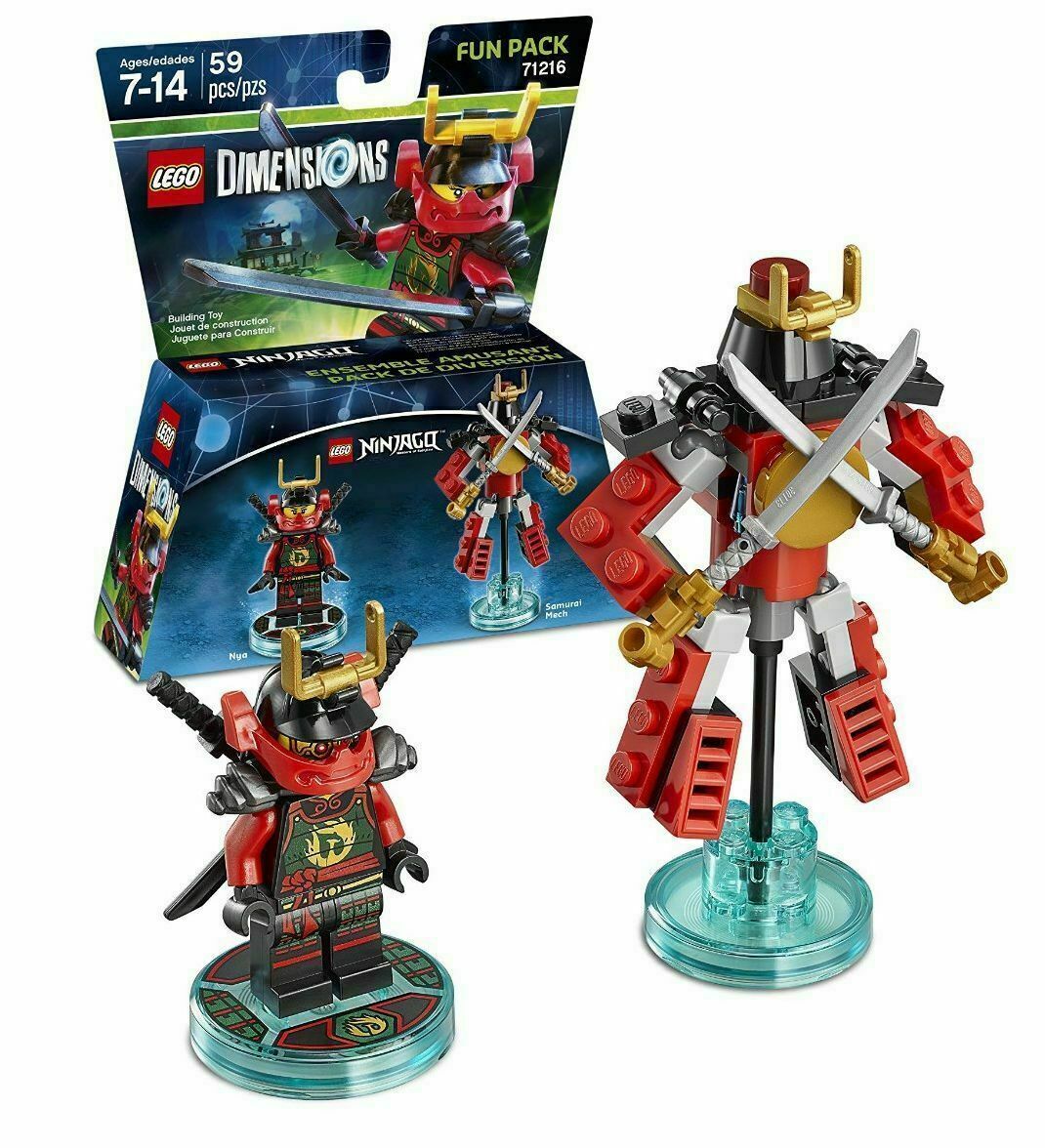 Lego Dimensions 71216 - Nya Fun Pack - New. Retired | eBay