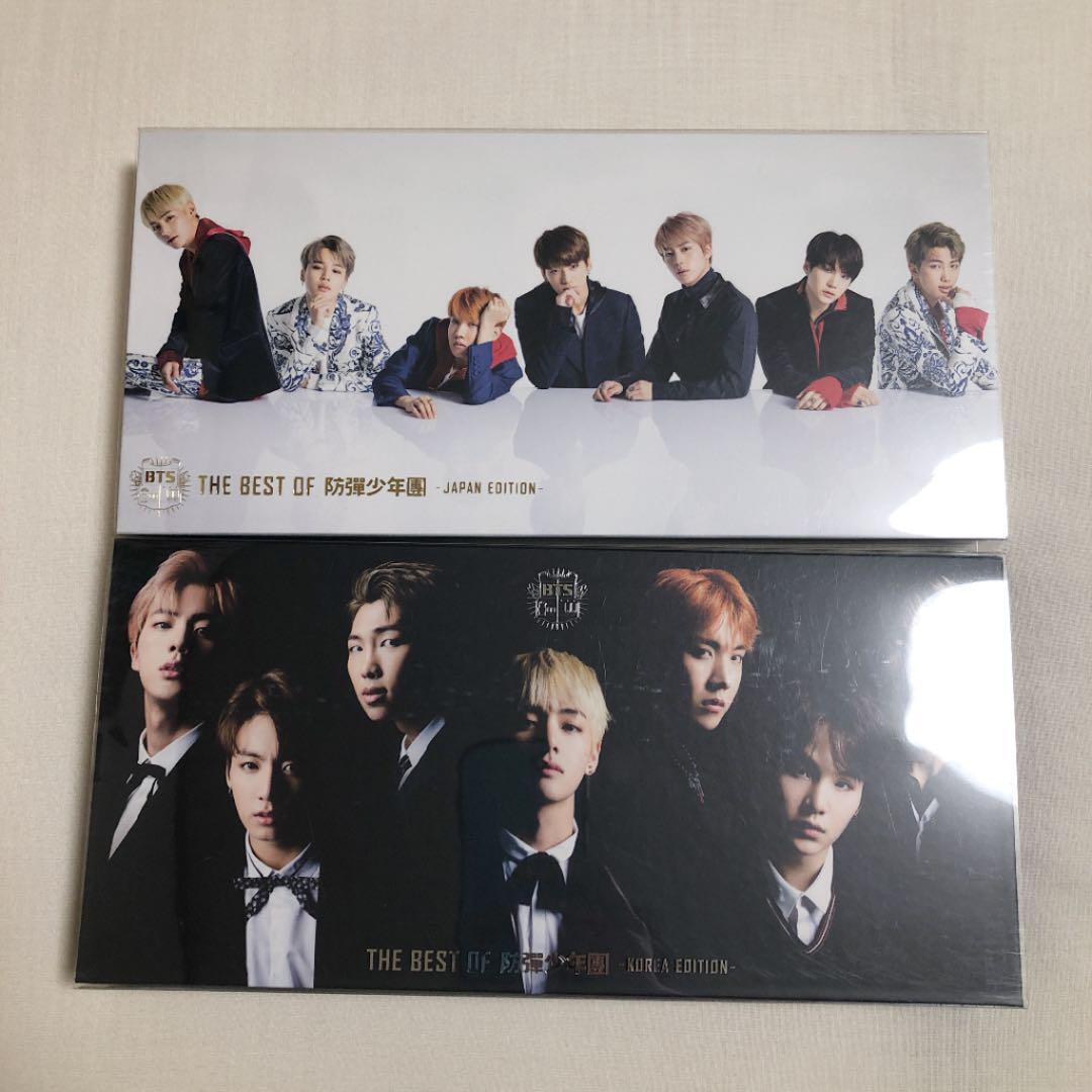 THE BEST OF BTS KOREA EDITION CD DVD RM JIN SUGA JHOPE JIMIN V JK