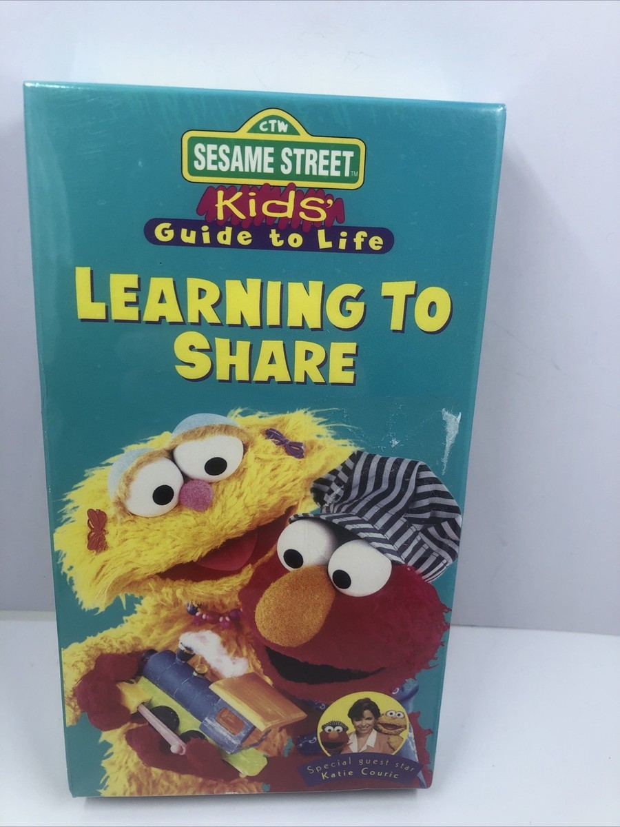 Sesame Street - Kids Guide to Life: Learning to Share (VHS, 1996