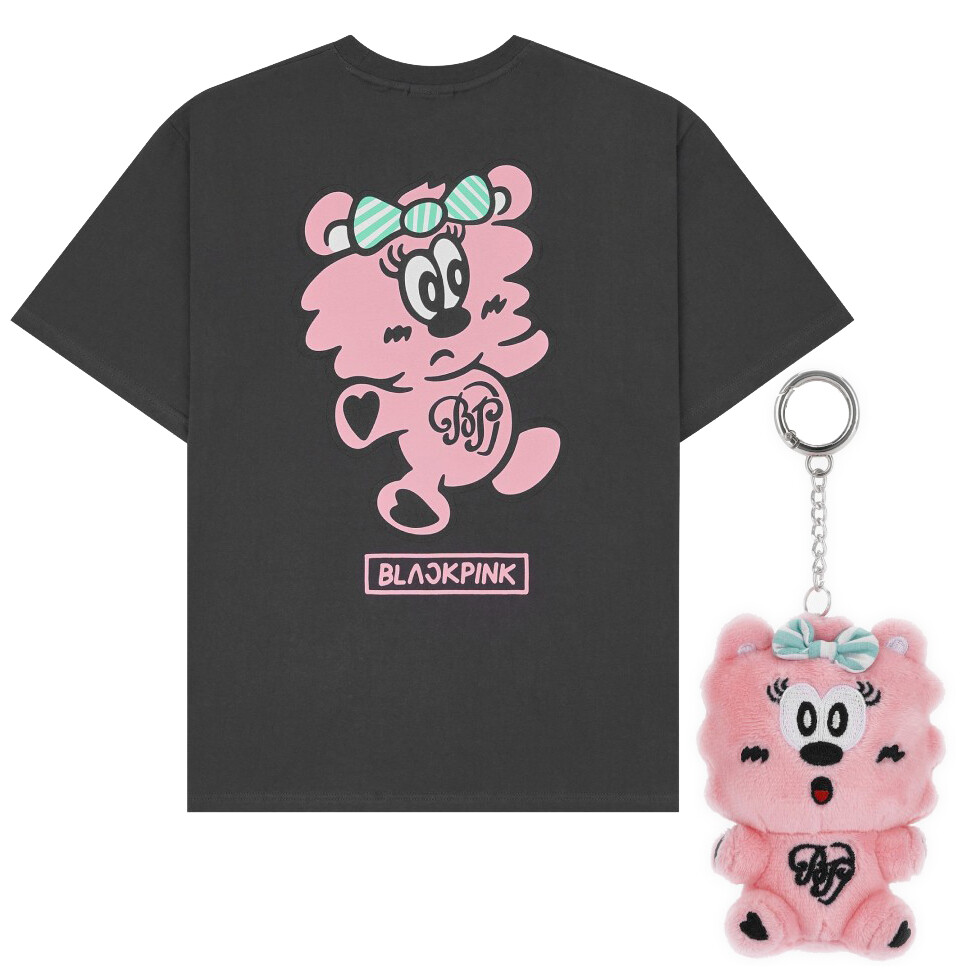 BLACKPINK x VERDY Born Pink Pop-up Seoul Plush T-Shirts with Born